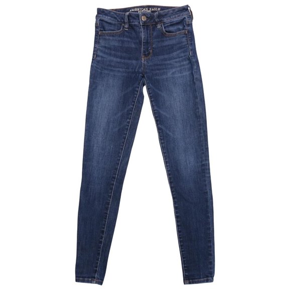 American Eagle Outfitters Super Super Stretch X Skinny Jeans Jeggings - Picture 1 of 11